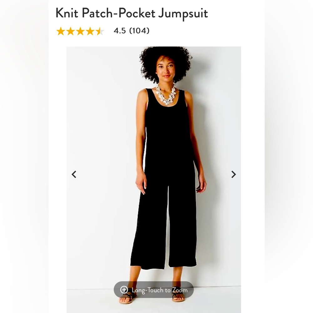 Jumpsuit, NWT, Black, PL